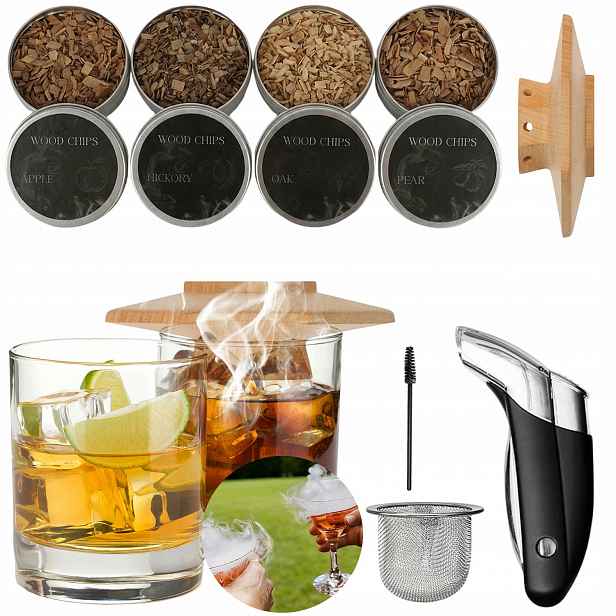 Sada Na Uzení Whisky S Nářadím Dárek Pro Chlapa Všestranná