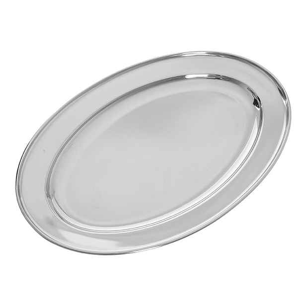 Servírovací tác z nerezové oceli 20,5x30 cm – Orion