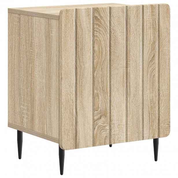 vidaXL Noční skříňka Dub sonoma 43 x 34,5 x 52 cm Kompozitní dřevo