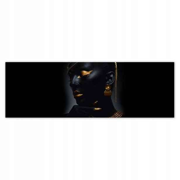 Fototapety 200x66 Pozlacený obličej