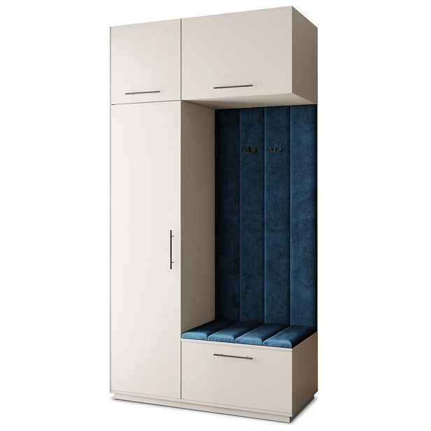 MASSENO MODERNÍ PŘEDSÍŇOVÁ SESTAVA REMA, 120/240/60 cm, kašmírová