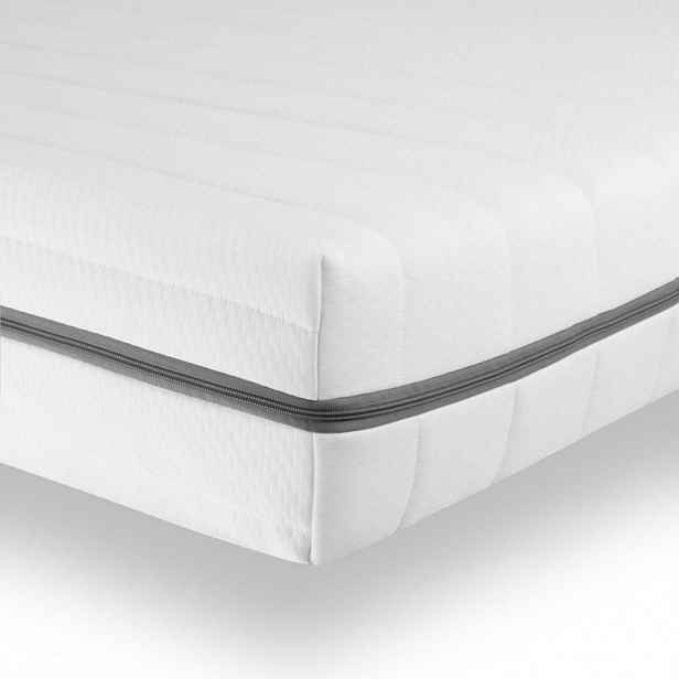 Sleepneo OBOUSTRANNÁ matrace 100x200 H2, 7zónová matrace ze studené pěny, pratelný potah
