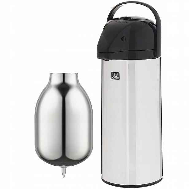Termický AirPot skleněný stříbrný držák AAPE-25S 2,45L Zojirushi