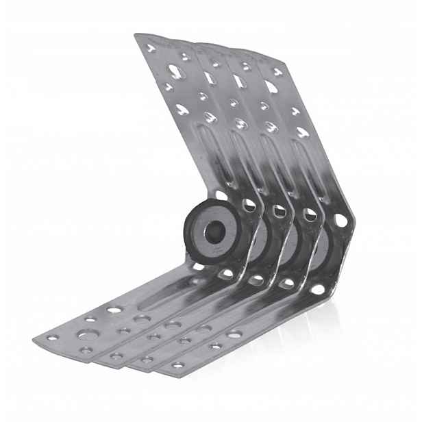 Závěs s tlumičem typ V pro ventilační kanály Set 50 Kusů