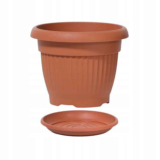 Květináč Terra DCE55 Terakota podstavec