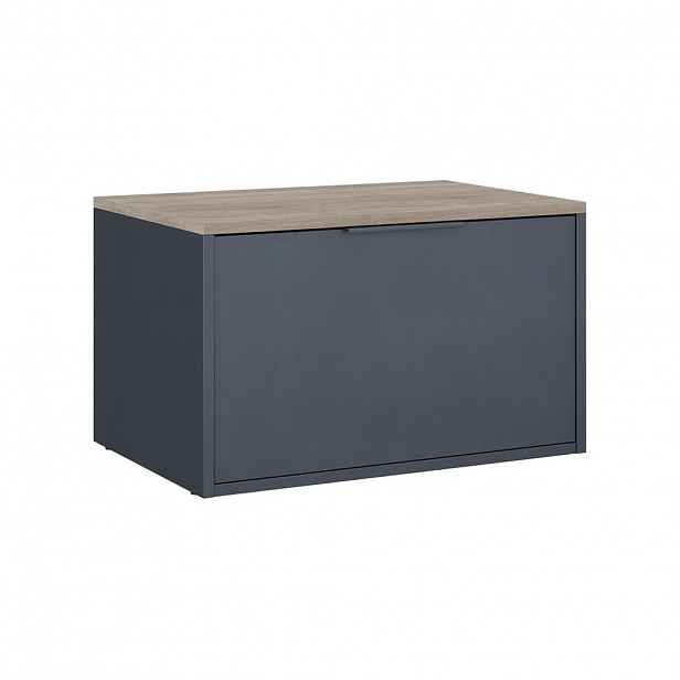 Vicco KREDENC Betti Anthracite/Sonoma 60 x 36 cm s dveřmi