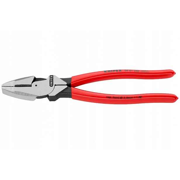 Kombinačky se zvýšeným převodem Linemans Knipex 240 mm s povrchovou úpravou Najder