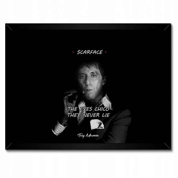 Plakáty v rámu 40x30 Scarface Tony Montana