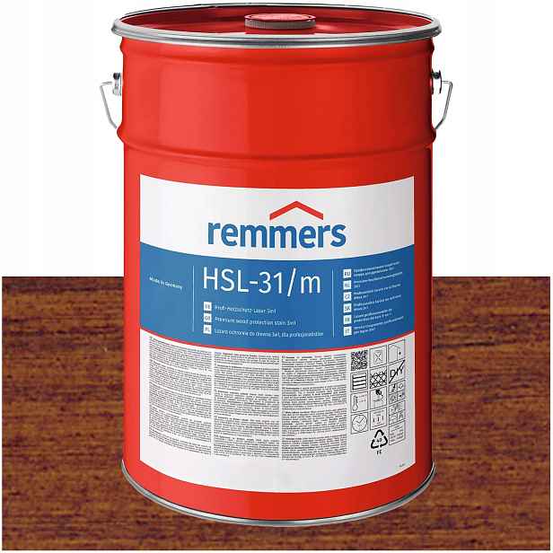 Remmers Profesionální lazura na dřevo HSL-31 HK-Lasur Ořech 2,5L
