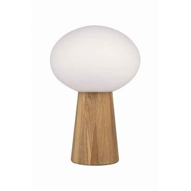 Stolní lampa na E27 nástěnná zástrčka Pater Table skleněná lampa Markslojd