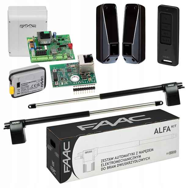 Faac Alfa+ Xwbl- WiFi Lan+ Pilot 1 Ks. automatický pohon dvoukřídlé brány