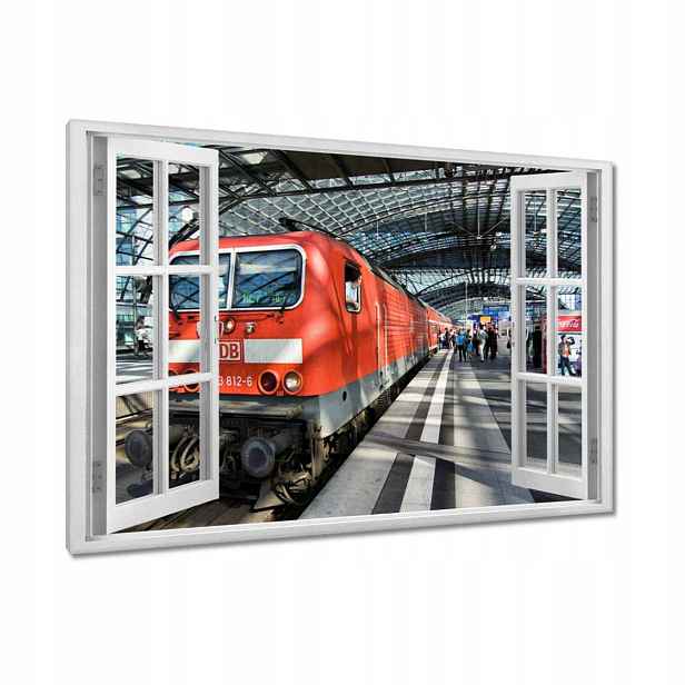 Obrazy 120x80 Berlín Vlak Lokomotiva