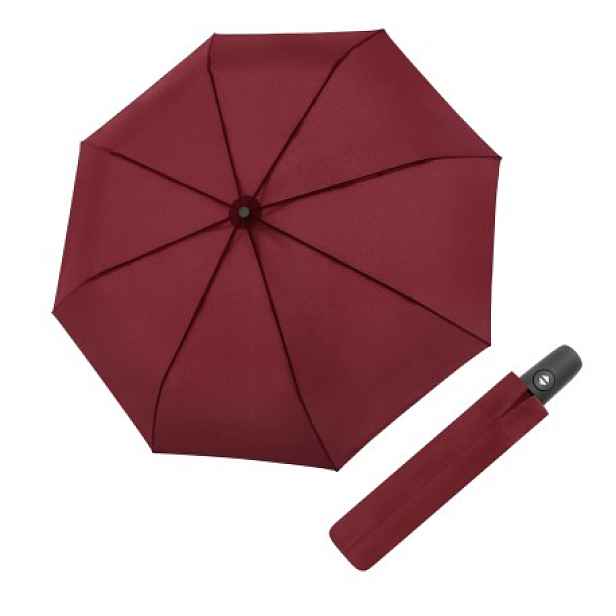 Derby Magic Hit Uni Wine red - plně automatický deštník