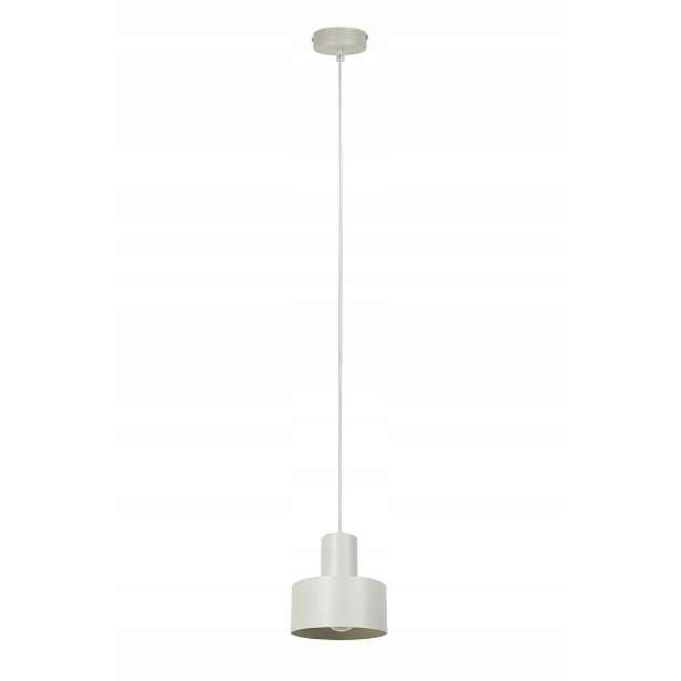 Minimalistická závěsná lampa Ø15 cm Šedo-béžová 15 W E27 Sigma Lighting
