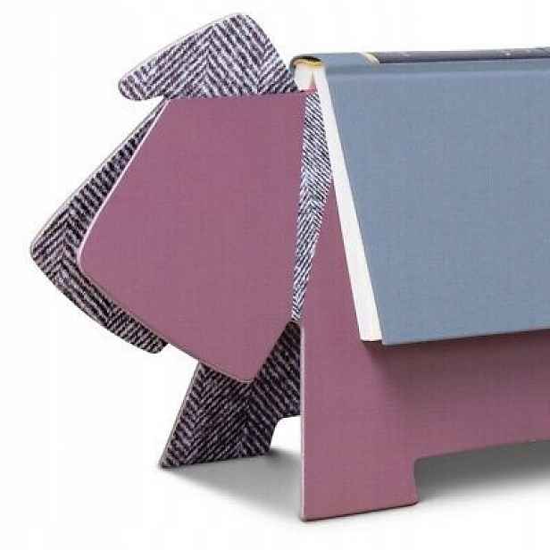 Podložka Pod Knihu kreativní Pejsek Fialová Praktická pro dekoraci