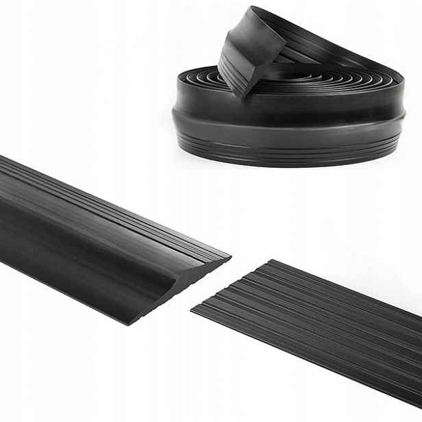 Práhové Garážové Těsnění 12x86 pro bránu Epdm 3 m Lepidlo