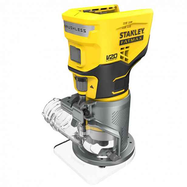Stanley - 18V AKU vrchní frézka, bez baterie a nabíječky SFMCW400B-XJ