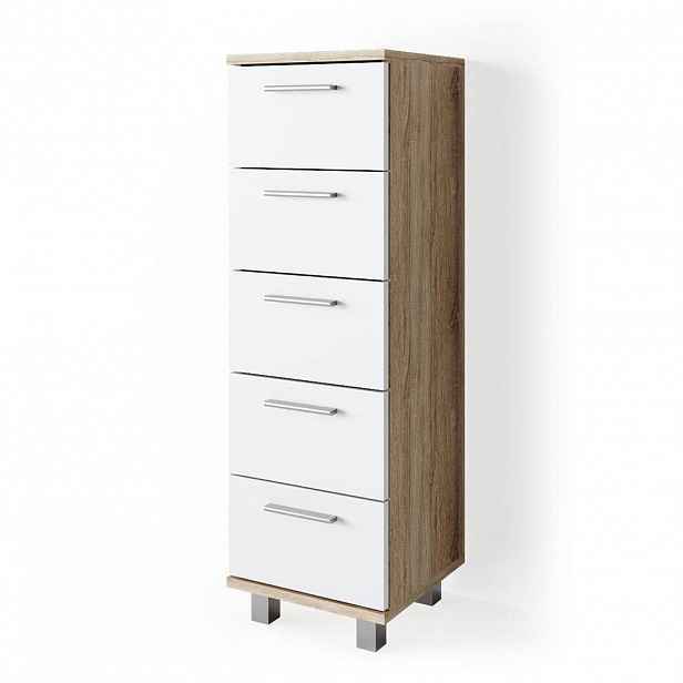 Vicco SKŘÍŇKA DO KOUPELNY Ilias Sonoma 30 x 95 cm