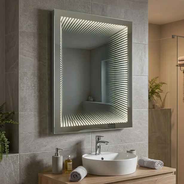 Zrcadlo LED 37 3D 65X75