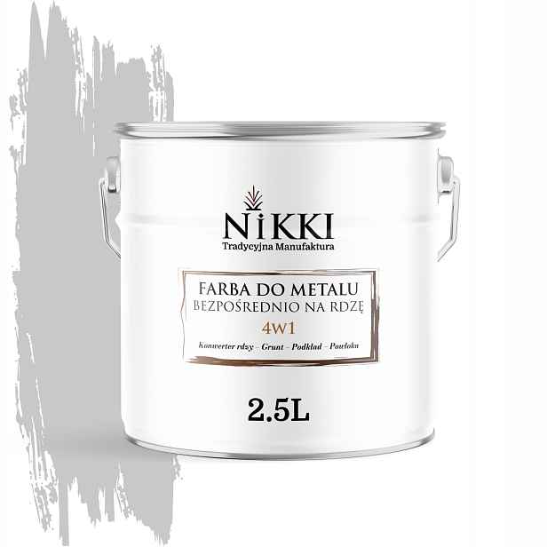 Barva Na Rez 4v1 Pozinkovaná Mléčně Pozink Ral 7047 Saténová 2,5L