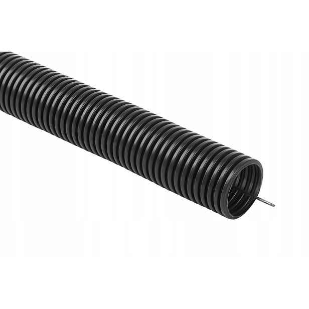 Trubka Husí Krk Pvc Uv 320N S Dálkovým Ovládáním 25/21 Černá 50 M Pro Kabely