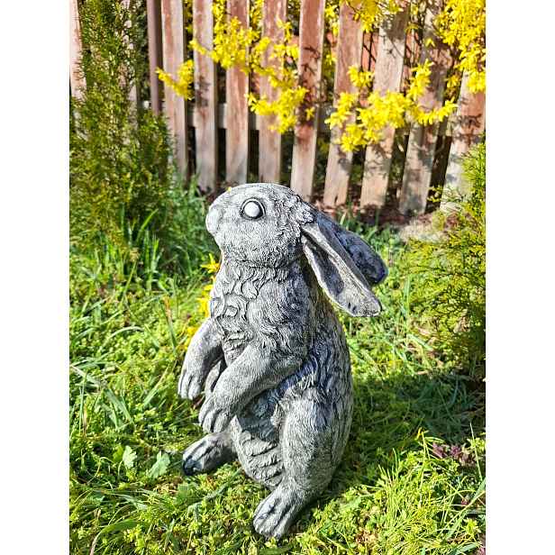 Betonová zahradní figurka Králík Zajíc zahradní socha králíček betonová