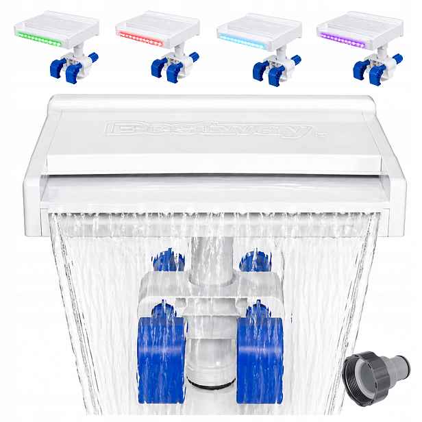 Fontána Do Bazénu Vodopád Kaskáda Led 8 Režimů Časovač Bestway 58619
