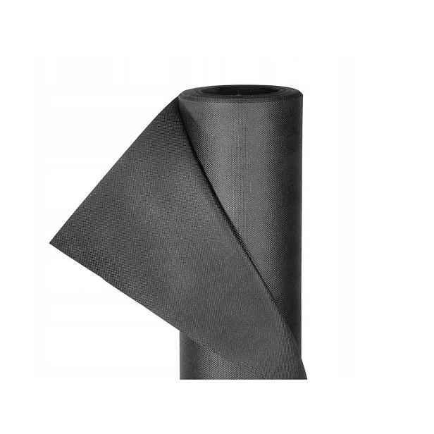 Spunbond Ekologická netkaná textilie ECO PLA, 60g/m2, 25m x 1,6m - černá, 100% rozložitelná