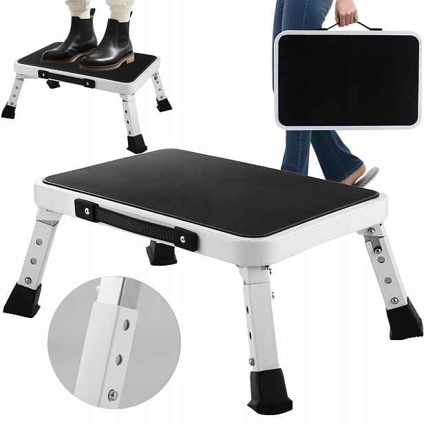 Žebřík Domácí Schodiště Skládací Plošina Higher 150 Kg Žebřík Stolička