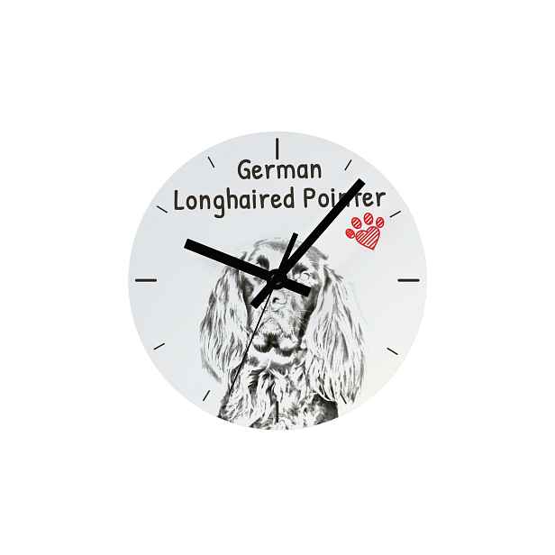 Pointer hodiny se psem, závěsné a stojící, personalizace fotografií, 20 cm