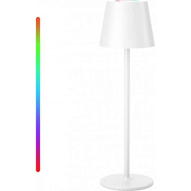 Stolní Led lampa Qsky Bezdrátová Rgb Stmívatelná Akumulátorová IP54