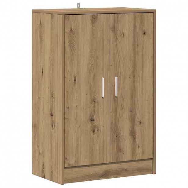 vidaXL Skříň na obuv 60 x 35 x 92 cm Dub artisan
