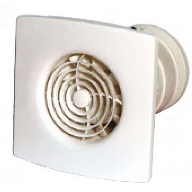 Zehnder Silent - Tichý nástěnný a stropní ventilátor 100 mm s funkcí Humidistat a časovačem ZSR100HTR