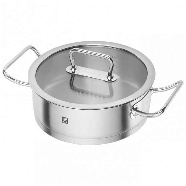 Zwilling Pro nízký kastrol s poklicí, Ø 24 cm / 3,0 l