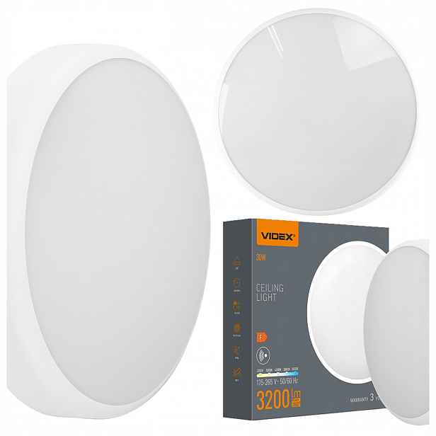 stropní svítidlo Led S Pohybovým Senzorem Videx VL-CLR-300-2 Regulace Světla