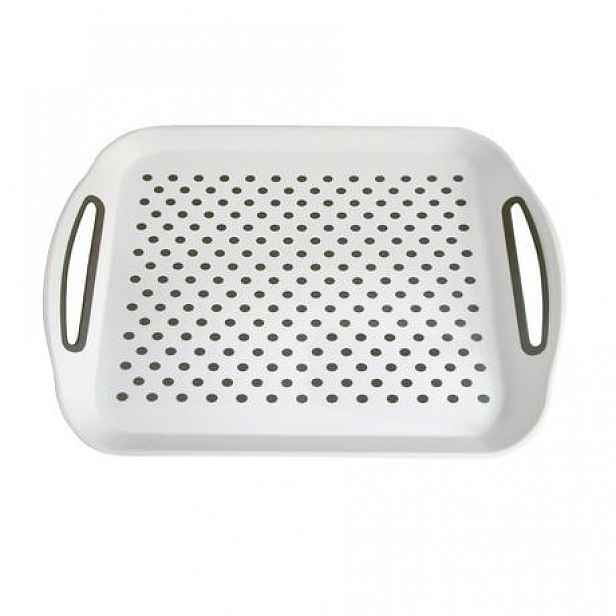 TORO Plastový podnos s uchy 41x29cm protiskluzový