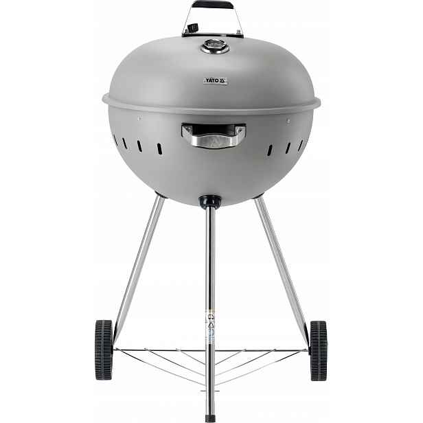 Uhlíkový Gril Kulatý 54 CM Šedý YG-20301 Yato