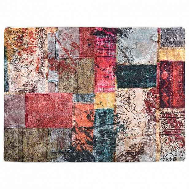 vidaXL Koberec pratelný vícebarevný 400 x 300 cm
