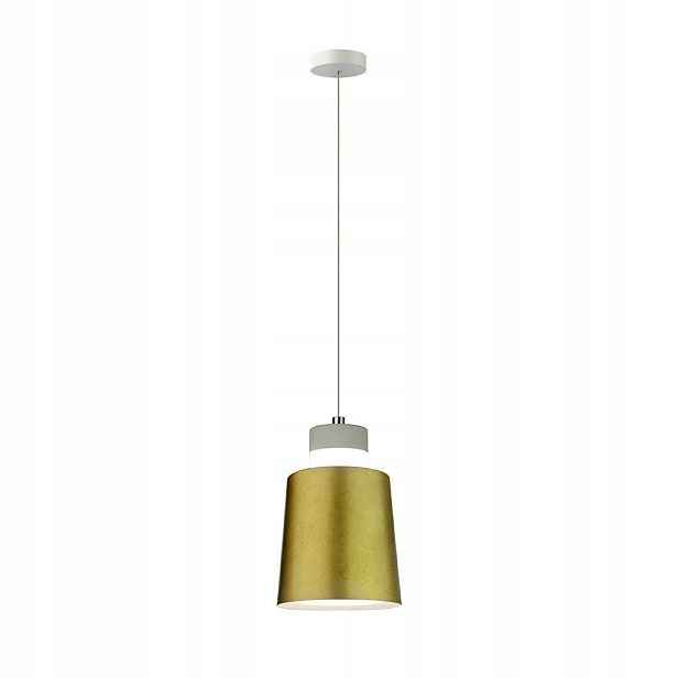 Závěsná Led lampa 7W V-tac VT-7333, zlatá, 400lm, 4000K, IP20