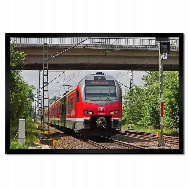 Plakáty v rámu 60x40 Železniční vlaky