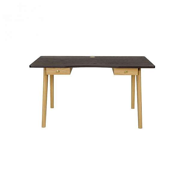 Psací stůl s tmavě šedou deskou Woodman Nice