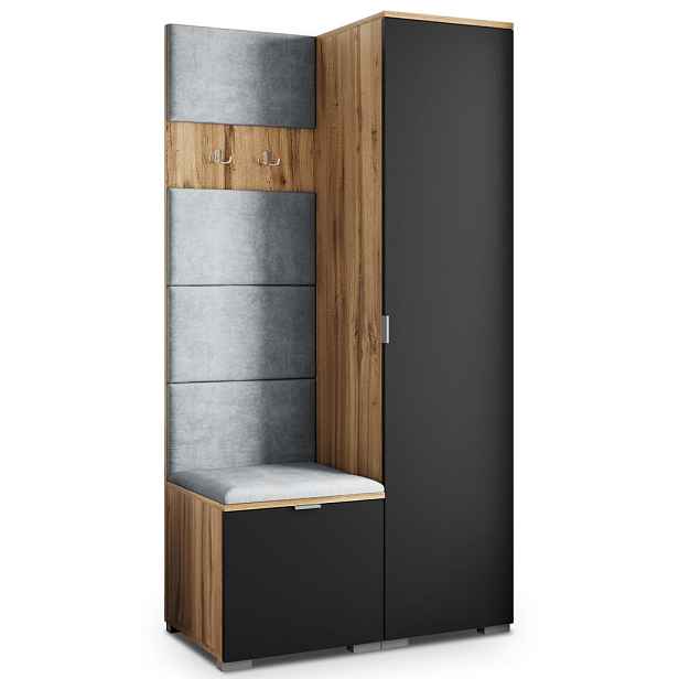 MASSENO MODERNÍ PŘEDSÍŇOVÁ SKŘÍŇ LORI, 95/181/51 cm, dub Wotan