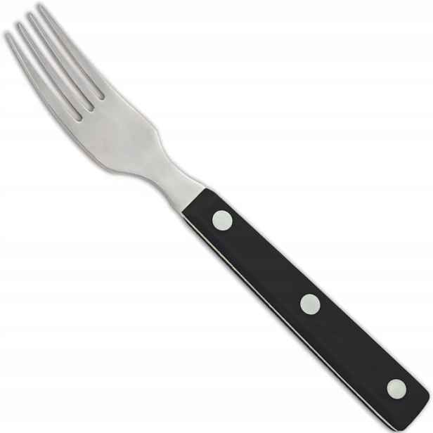 Steaková vidlička Steak Basic 90/195 mm černá