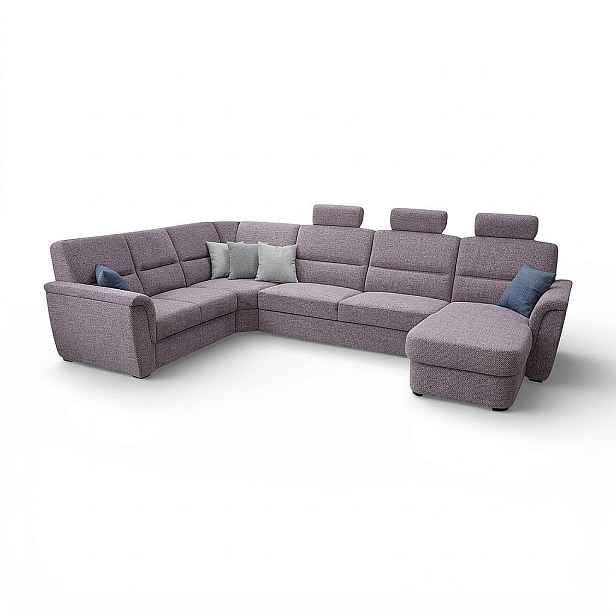 Kasvo SAMANTA LUX B2U-VROH-3SRHM-DU+3x záhlavník PW 11 světle šedá