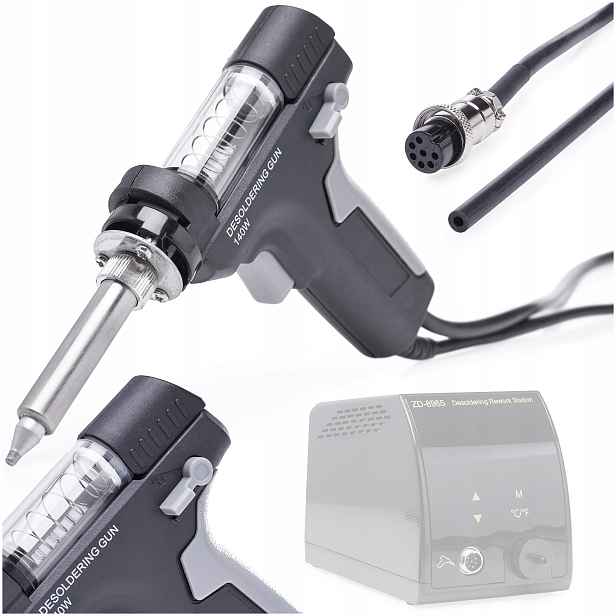 Kolba Odpájecí Pistole ZD-553P Pro Stanici ZD-8965 140W 7PIN Sleep