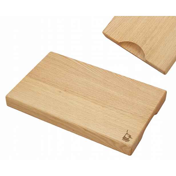 Krájecí deska Hrubá Pevná Blok dřevěná dubová olejovaná 40x25x4