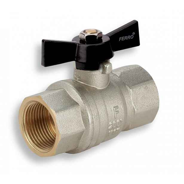 Novaservis - Kulový kohout s motýlkem MM 1/2" KMH1