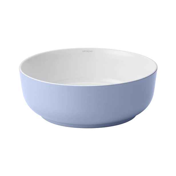 Umyvadlo na desku Sofia Blue kulaté Uptrend modré 38,5 cm