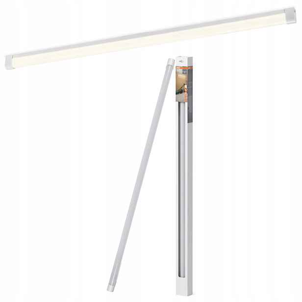 Lineární Led panelová lampa Nástěnný 16W 1500lm 4000K G13 Bílá Batten Osram
