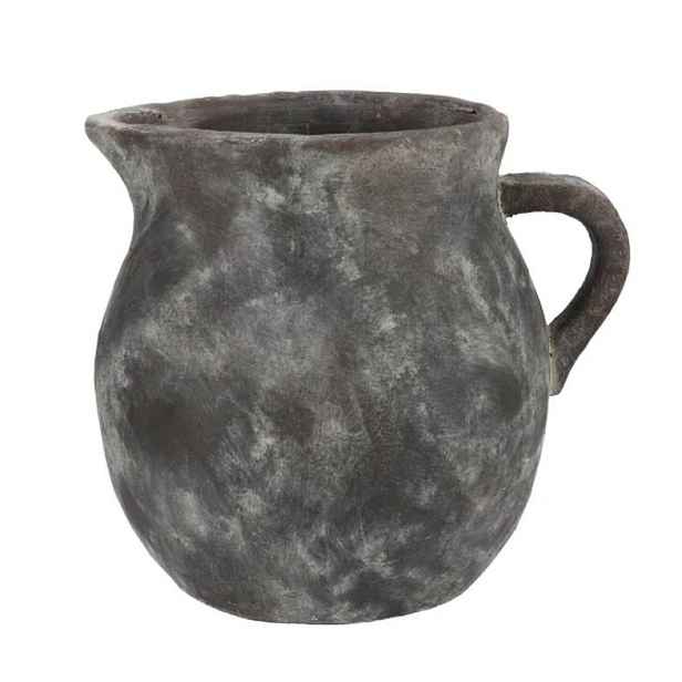 Šedý rustikální džbán Gamla - 27*23*24 cm daan kromhout